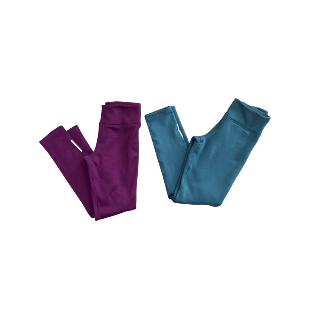 Old Navy Active Girls SET OF 2 UltraCoze Warm Fleece Lined Go-Dri Leggings. XL.